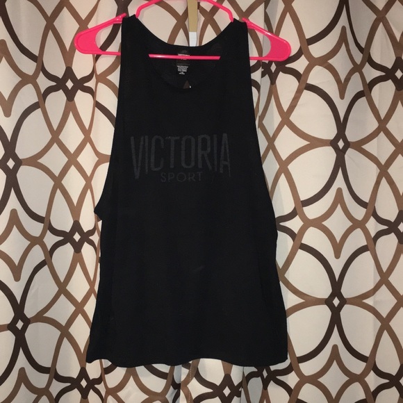Victoria's Secret Tops - Victoria’s Secret Sport Open Back Muscle Tank